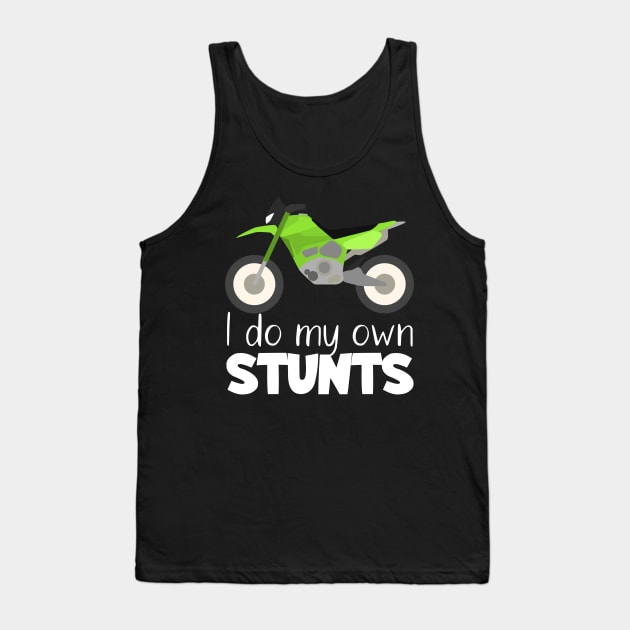 Motocross stunts Tank Top by maxcode